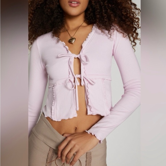 Kimchi Blue Tops - Kimchi Blue Melissa Tie Front Top💕